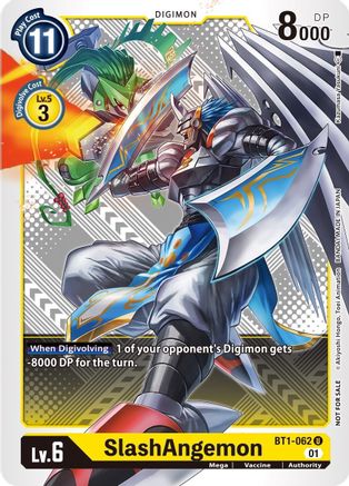 SlashAngemon (Winner Pack Xros Encounter) (BT1-062) [Release Special Booster] - Deck Out Gaming