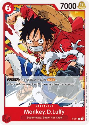 Monkey.D.Luffy (Super Pre-Release) [Participant] (P-001) [One Piece Promotion Cards] - Deck Out Gaming