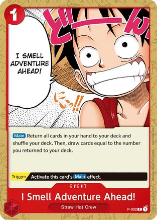 I Smell Adventure Ahead! (Promotion Pack 2022) (P-002) [One Piece Promotion Cards] - Deck Out Gaming