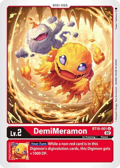 DemiMeramon (BT10-001) [Xros Encounter] - Deck Out Gaming