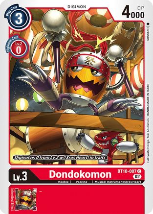 Dondokomon (BT10-007) [Xros Encounter] - Deck Out Gaming