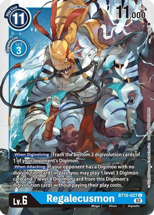 Regalecusmon (BT10-027) [Xros Encounter] - Deck Out Gaming