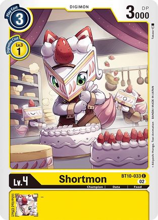 Shortmon (BT10-033) [Xros Encounter] - Deck Out Gaming