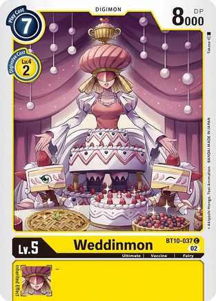 Weddinmon (BT10-037) [Xros Encounter] - Deck Out Gaming