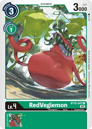 RedVegiemon (BT10-047) [Xros Encounter] - Deck Out Gaming