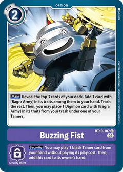 Buzzing Fist (BT10-107) [Xros Encounter] - Deck Out Gaming