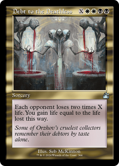Debt to the Deathless (Retro Frame) (364) [Ravnica Remastered] foil - Deck Out Gaming