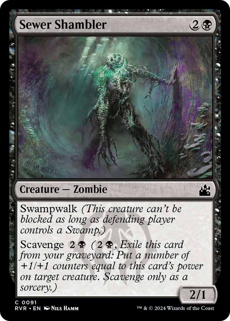 Sewer Shambler (91) [Ravnica Remastered] - Deck Out Gaming