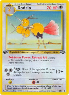 Dodrio (34) [Jungle] 1st Edition - Deck Out Gaming