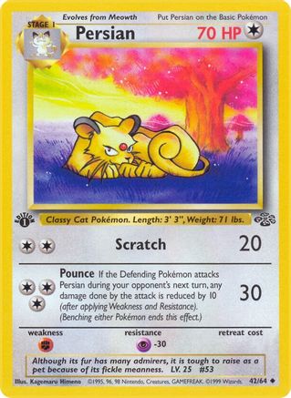 Persian (42) [Jungle] 1st Edition - Deck Out Gaming