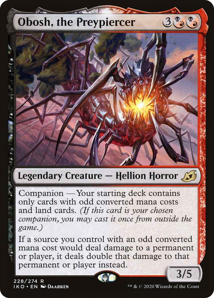 Obosh, the Preypiercer (228) [Ikoria: Lair of Behemoths] foil - Deck Out Gaming