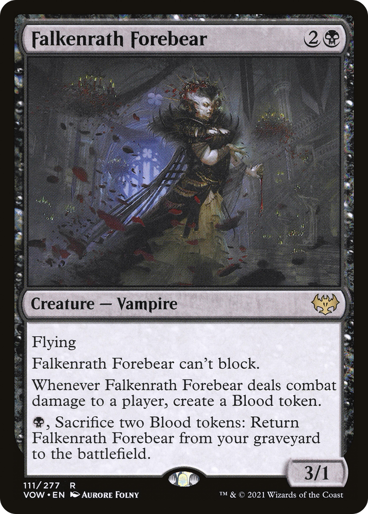 Falkenrath Forebear (111) [Innistrad: Crimson Vow] foil - Deck Out Gaming
