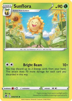 Sunflora (6) [SWSH12: Silver Tempest] - Deck Out Gaming