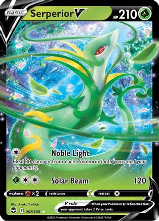 Serperior V (7) [SWSH12: Silver Tempest] Holofoil - Deck Out Gaming
