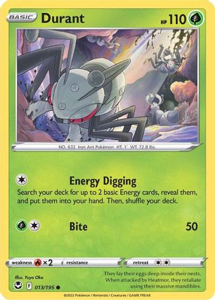 Durant (13) [SWSH12: Silver Tempest] - Deck Out Gaming
