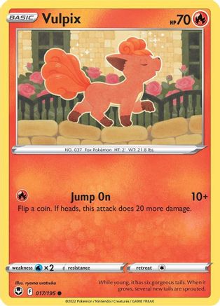 Vulpix (17) [SWSH12: Silver Tempest] - Deck Out Gaming