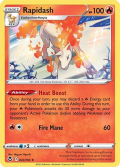 Rapidash (22) [SWSH12: Silver Tempest] Holofoil - Deck Out Gaming