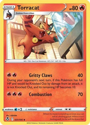 Torracat (31) [SWSH12: Silver Tempest] - Deck Out Gaming