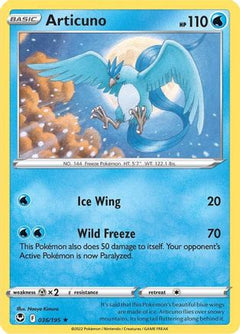 Articuno (36) [SWSH12: Silver Tempest] Reverse Holofoil - Deck Out Gaming