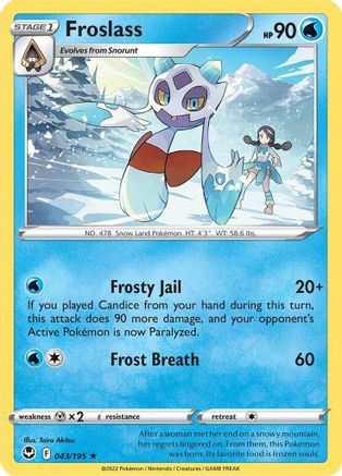 Froslass (43) [SWSH12: Silver Tempest] - Deck Out Gaming