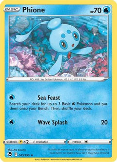 Phione (45) [SWSH12: Silver Tempest] - Deck Out Gaming
