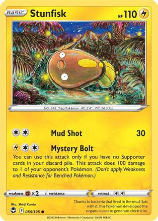 Stunfisk (55) [SWSH12: Silver Tempest] - Deck Out Gaming