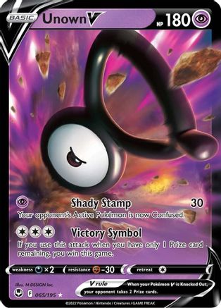 Unown V (065/195) [Sword & Shield: Silver Tempest] - Deck Out Gaming