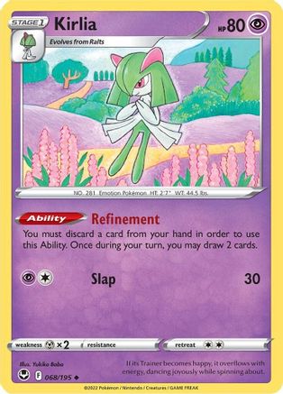 Kirlia (68) [SWSH12: Silver Tempest] Reverse Holofoil - Deck Out Gaming