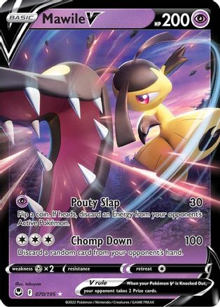 Mawile V (70) [SWSH12: Silver Tempest] Holofoil - Deck Out Gaming