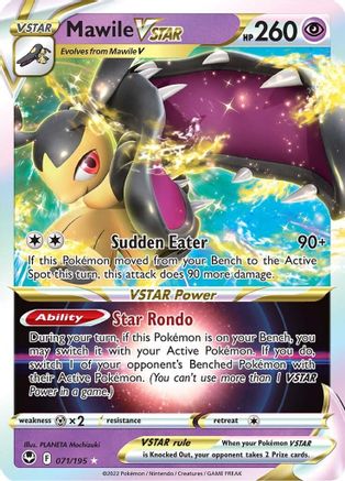 Mawile VSTAR (071/195) [Sword & Shield: Silver Tempest] - Deck Out Gaming