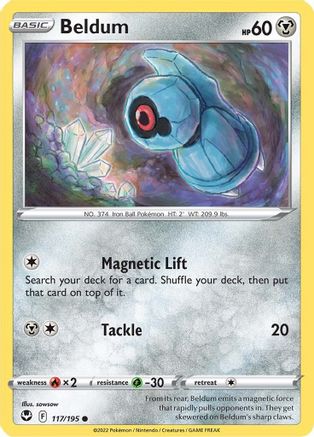 Beldum (117) [SWSH12: Silver Tempest] - Deck Out Gaming