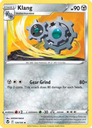 Klang (124) [SWSH12: Silver Tempest] Reverse Holofoil - Deck Out Gaming