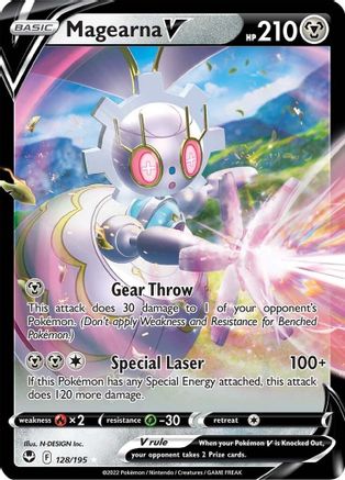 Magearna V (128/195) [Sword & Shield: Silver Tempest] - Deck Out Gaming