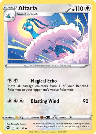 Altaria (143) [SWSH12: Silver Tempest] - Deck Out Gaming