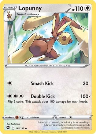 Lopunny (145) [SWSH12: Silver Tempest] - Deck Out Gaming