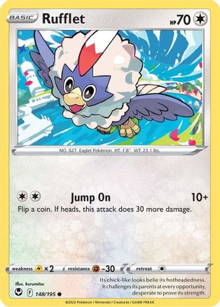 Rufflet (148) [SWSH12: Silver Tempest] - Deck Out Gaming