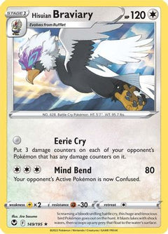 Hisuian Braviary (149) [SWSH12: Silver Tempest] - Deck Out Gaming