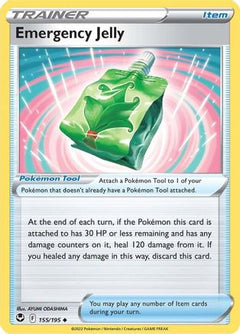 Emergency Jelly (155) [SWSH12: Silver Tempest] Reverse Holofoil - Deck Out Gaming