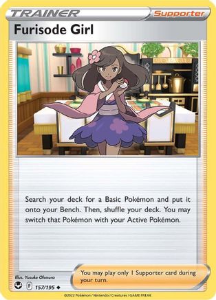 Furisode Girl (157) [SWSH12: Silver Tempest] - Deck Out Gaming