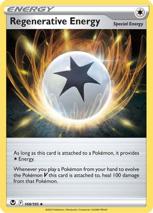 Regenerative Energy (168) [SWSH12: Silver Tempest] - Deck Out Gaming