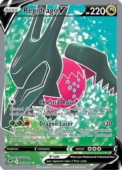 Regidrago V (Full Art) (183) [SWSH12: Silver Tempest] Holofoil - Deck Out Gaming