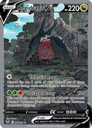 Regidrago V (Alternate Full Art) (184) [SWSH12: Silver Tempest] Holofoil - Deck Out Gaming