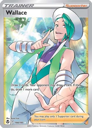 Wallace (Full Art) (194) [SWSH12: Silver Tempest] Holofoil - Deck Out Gaming