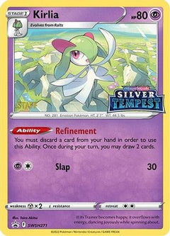 Kirlia - SWSH271 (Prerelease) [STAFF] (SWSH271) [SWSH: Sword & Shield Promo Cards] Holofoil - Deck Out Gaming