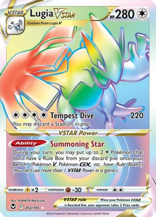 Lugia VSTAR (Secret) (202) (202) [SWSH12: Silver Tempest] Holofoil - Deck Out Gaming