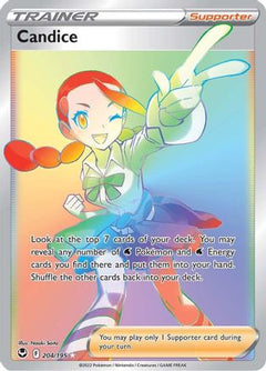 Candice (Secret) (204) [SWSH12: Silver Tempest] Holofoil - Deck Out Gaming