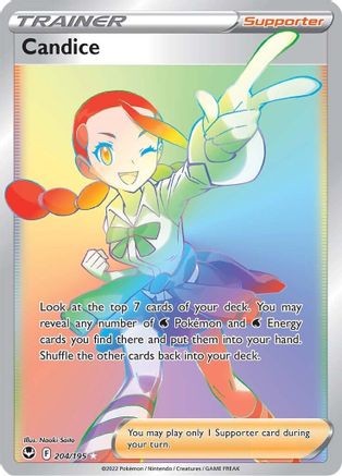 Candice (Secret) (204) [SWSH12: Silver Tempest] Holofoil - Deck Out Gaming
