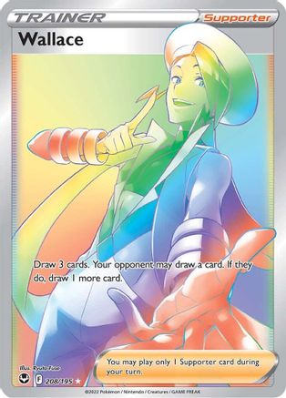Wallace (Secret) (208) [SWSH12: Silver Tempest] Holofoil - Deck Out Gaming