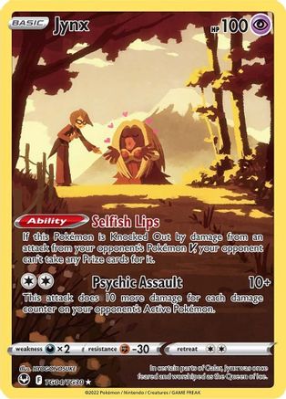 Jynx (TG04) [SWSH12: Silver Tempest Trainer Gallery] Holofoil - Deck Out Gaming