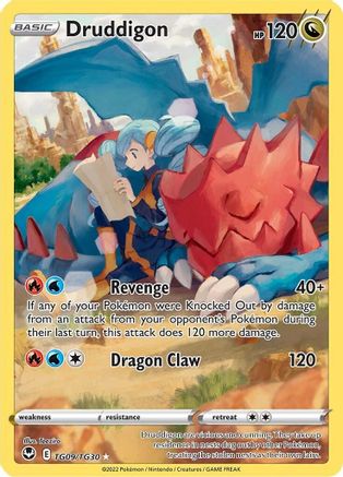 Druddigon (TG09) [SWSH12: Silver Tempest Trainer Gallery] Holofoil - Deck Out Gaming
